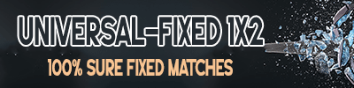 universal fixed matches 1x2