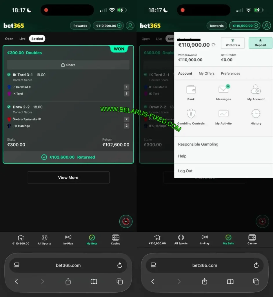 BET365 CORRECT FIXED MATCHES BET365 CORRECT FIXED MATCHES