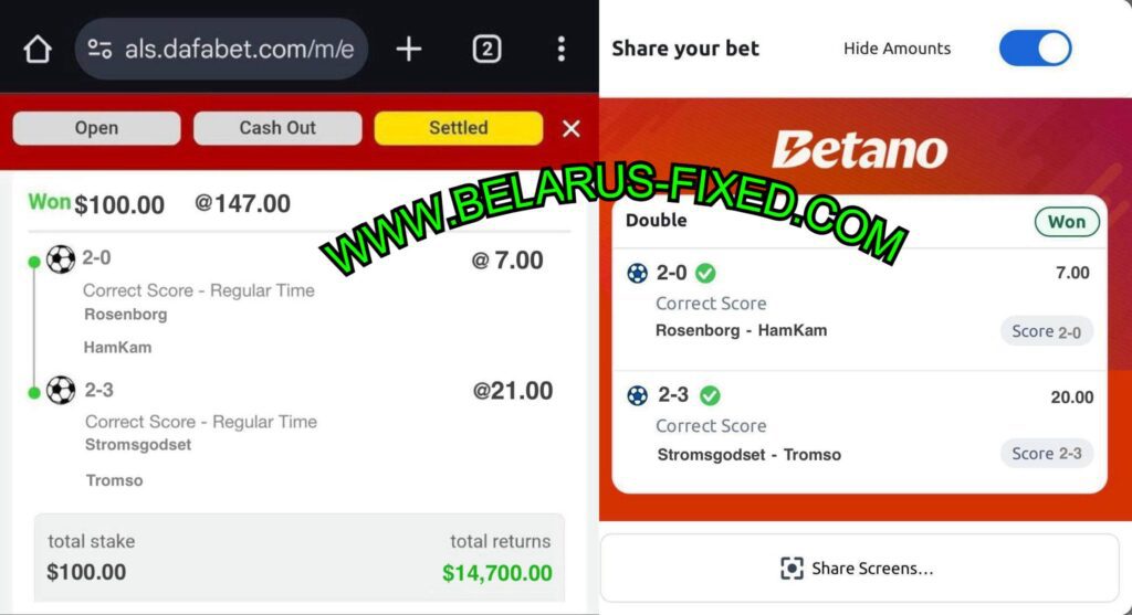 BETANO SURE SOCCER FIXED TIPS