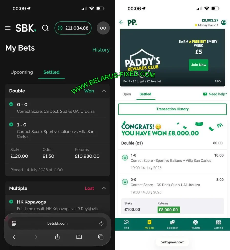 BETSBK CORRECT SCORE MATCHES BETSBK CORRECT SCORE MATCHES