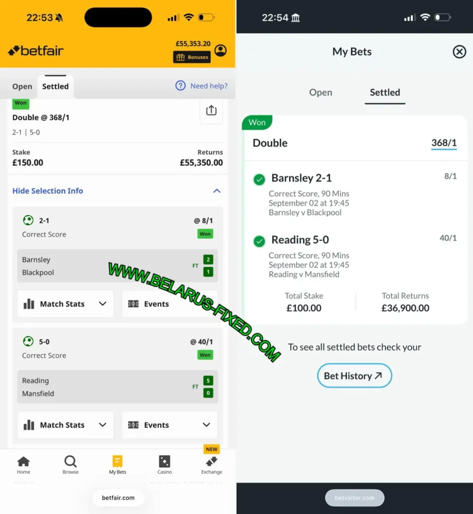 BETVICTOR CORRECT SCORE MATCHES BETVICTOR CORRECT SCORE MATCHES