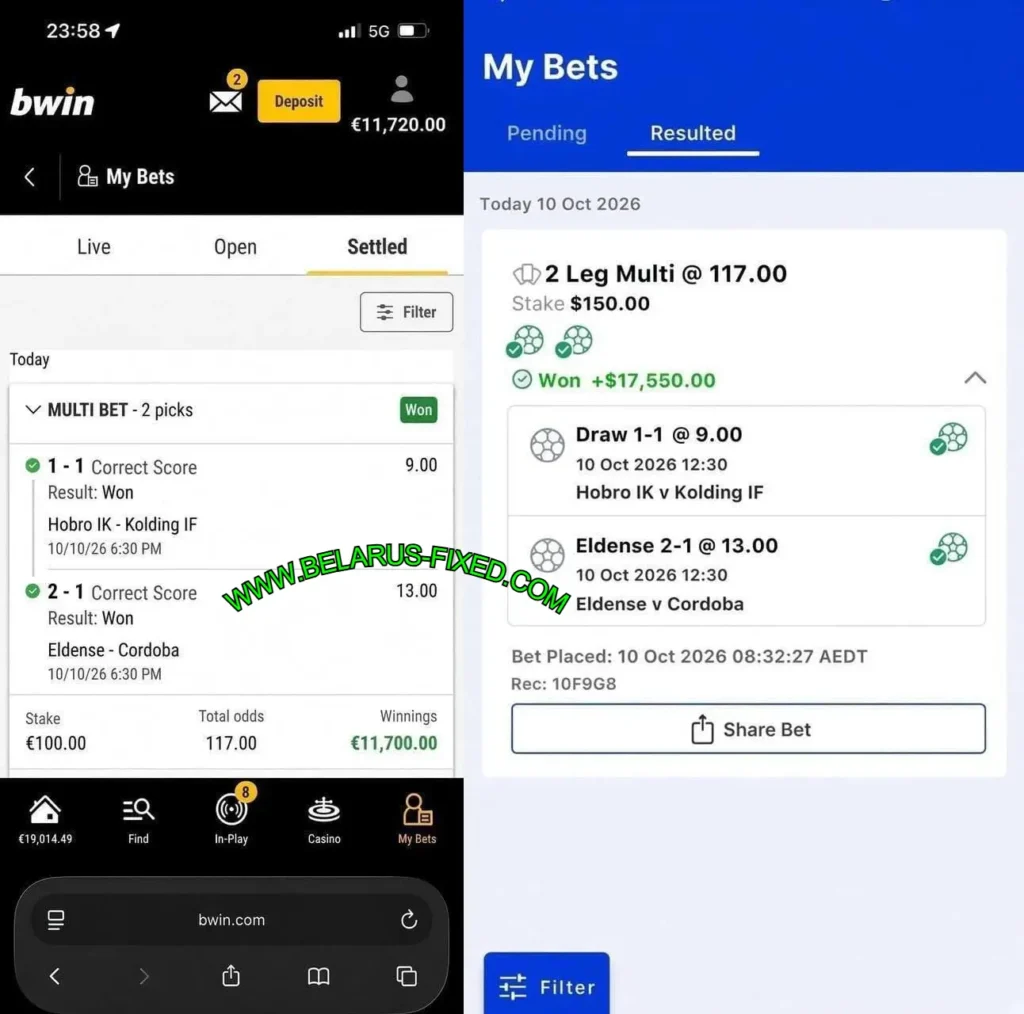 BWIN CORRECT SCORE MATCHES BWIN CORRECT SCORE MATCHES