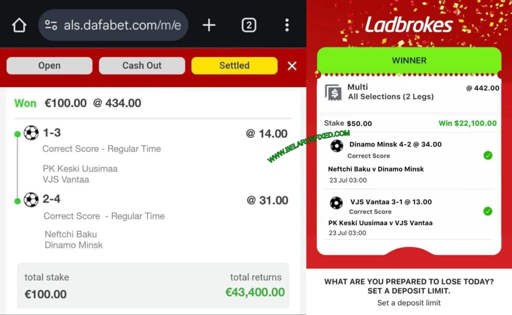 DAFABET CORRECT SCORE BETTING TIPS DAFABET CORRECT SCORE BETTING TIPS