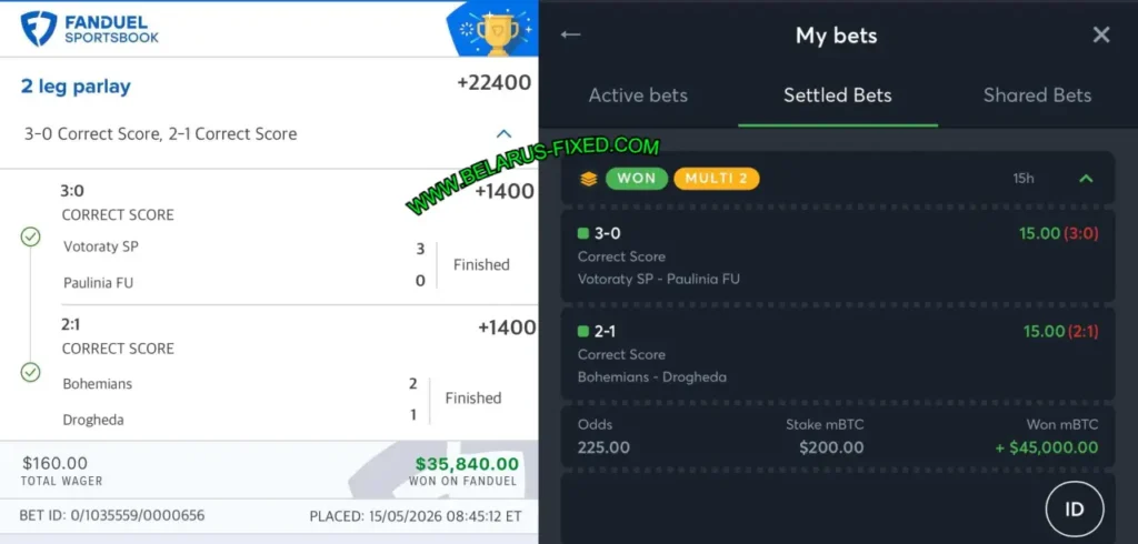 FANDUEL SPORTS CORRECT FIXED PREDICTIONS FANDUEL SPORTS CORRECT FIXED PREDICTIONS