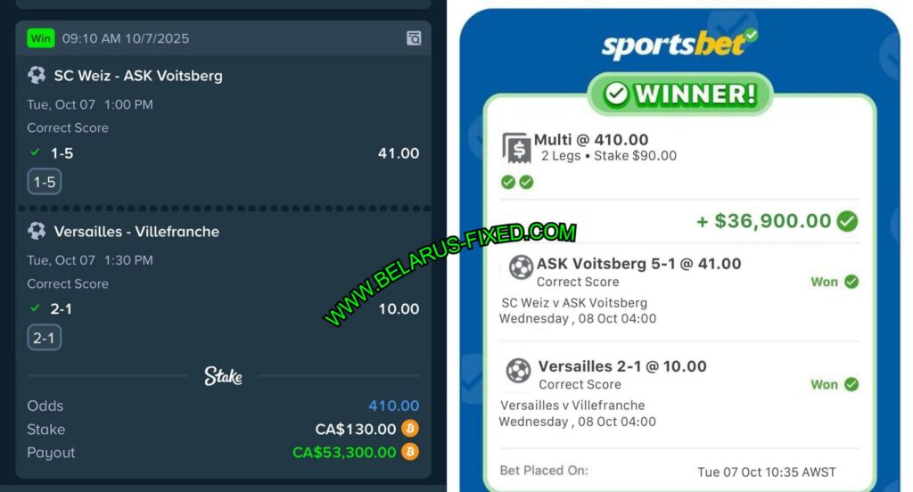 Stake Sure Fixed Bettting Tips