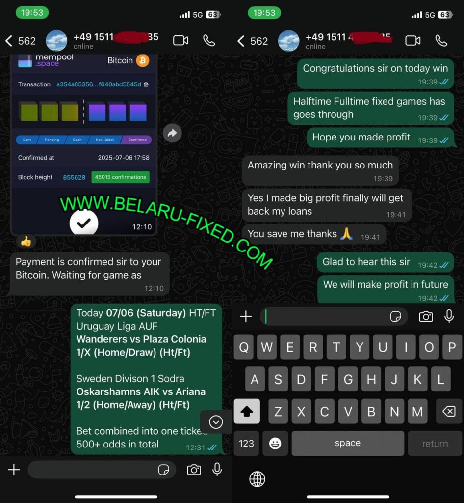 WHATSAPP SURE FIXED MATCHES TIPS