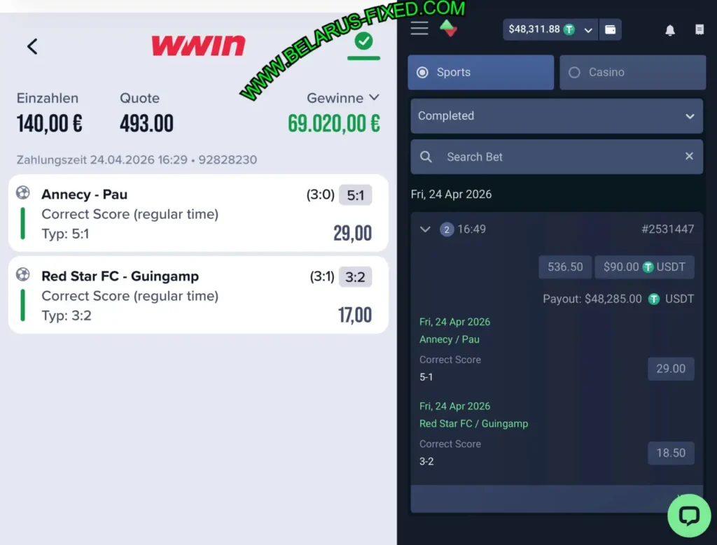 WWIN CORRECT SCORE BETTING MATCH WWIN CORRECT SCORE BETTING MATCH